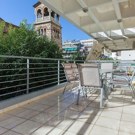 Scenic Balcony Apt In Vibrant Petralona Athens Luaran gambar